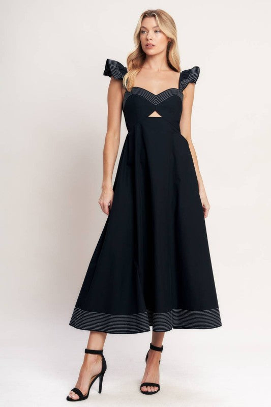 Black Midi Dress