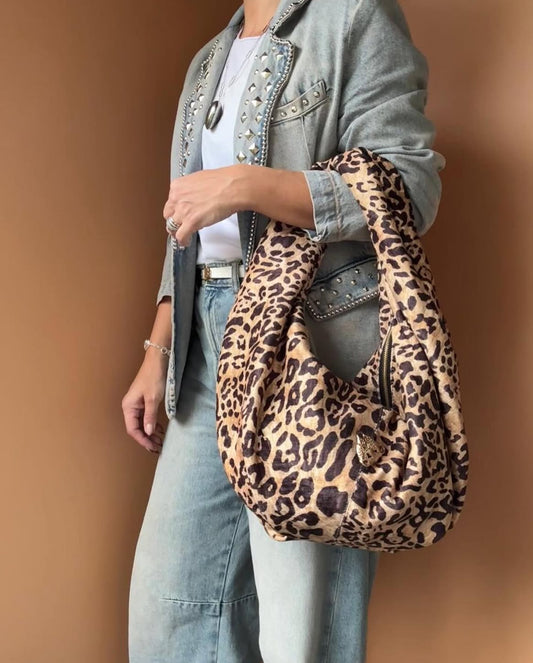Leopard Sak Bag