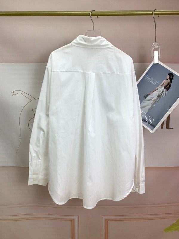 Buttons Downs Heart Blouse