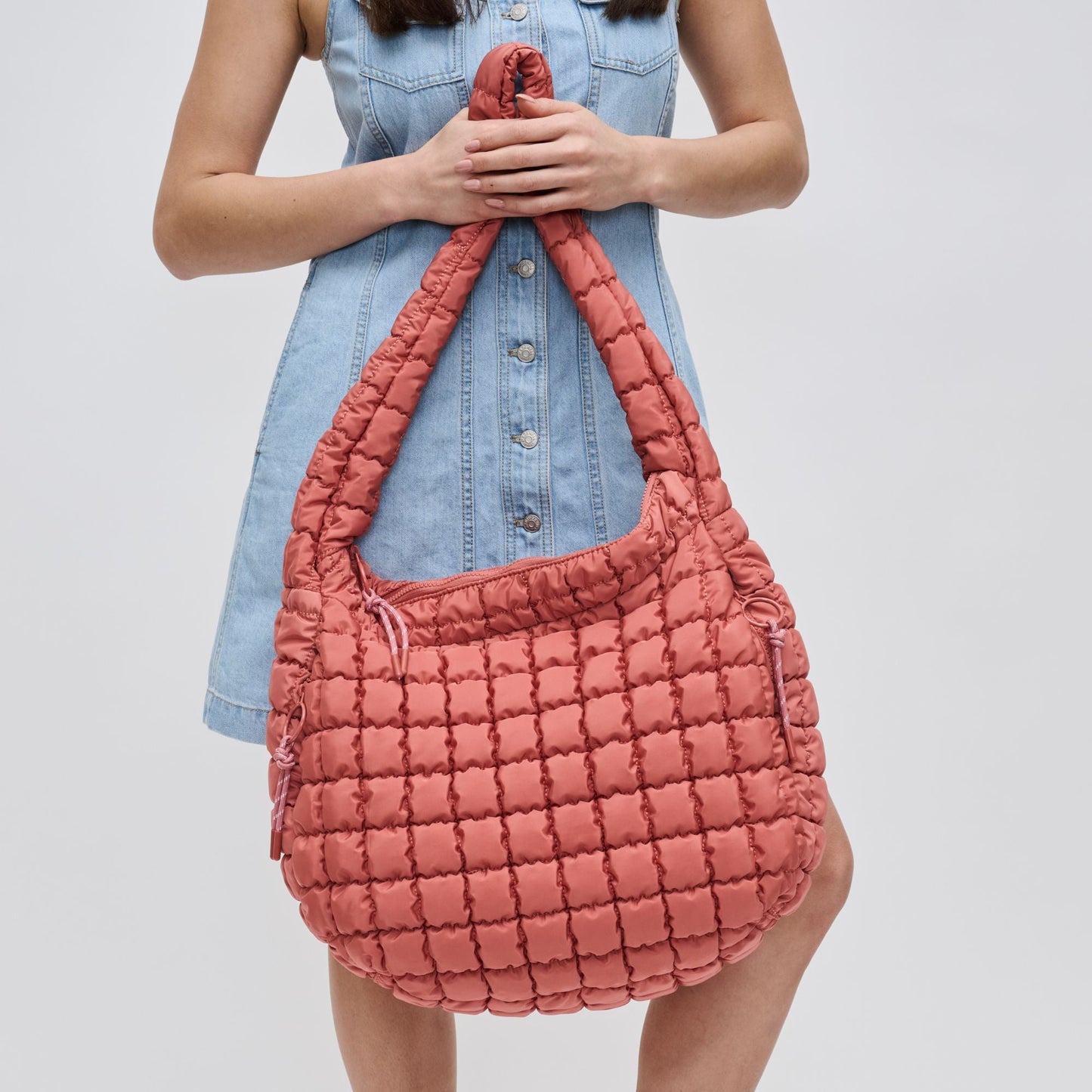 Revive Puffy Bag Terracotta