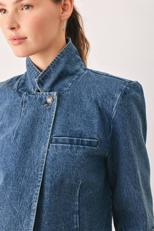 Denim Crop Jacket