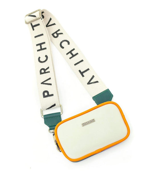 Fanny Pack Marsella- Beige x Mandarina