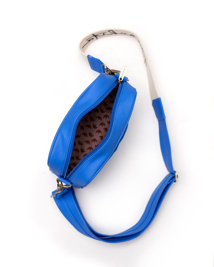 Bandolera Adela P Azul Zafiro